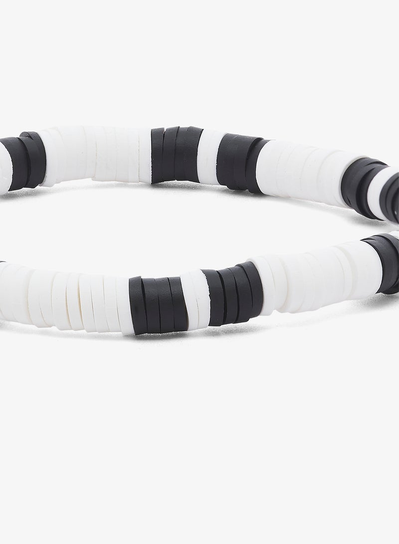 Seventy Five Polymer Clay Beaded Bracelet - Image 3